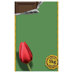 Čokoláda 1kg - tulipán
